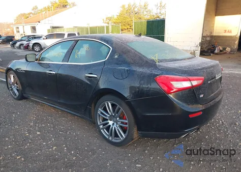 2016 Maserati Ghibli S Q4 from USA, damaged, VIN ZAM57RTA6G1165917
